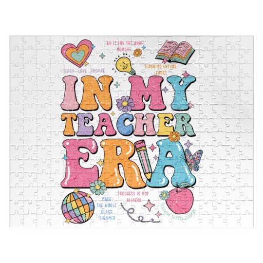 In My Teaching Era Teacher Appreciation Jigsaw Puzzles