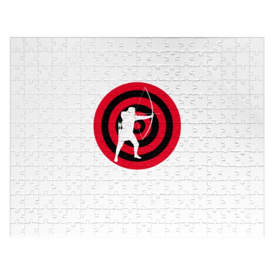 Archery Targets Archer Bullseye Shooting Sport Jigsaw Puzzles