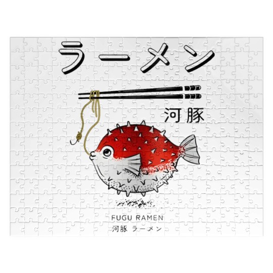 fugu ramen tasukiji street food japanese Jigsaw Puzzles