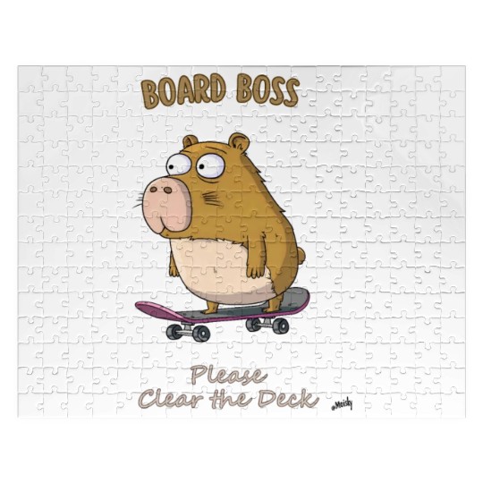 Skate Park Capy: The Capybara Cruiser Jigsaw Puzzles