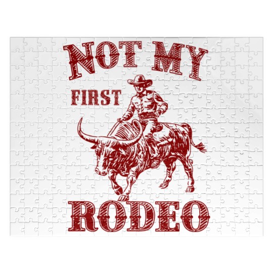 Not My First Rodeo Jigsaw Puzzles