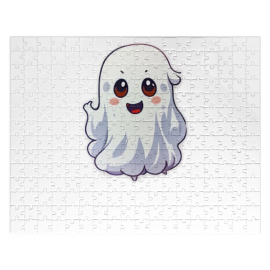 Cute Ghost Chibi Jigsaw Puzzles