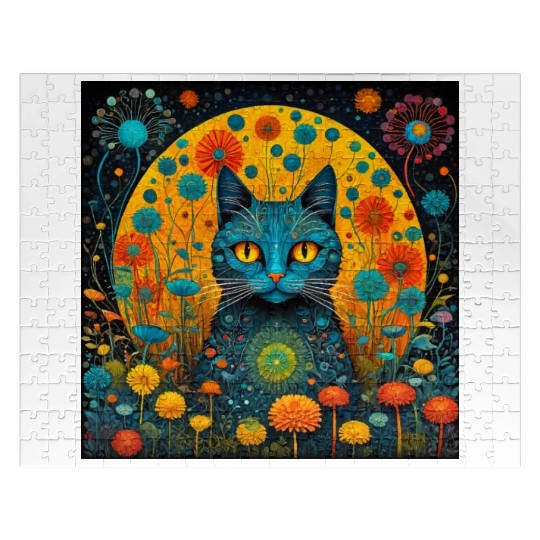 Cosmic Cats - Surreal Graphic Jigsaw Puzzles