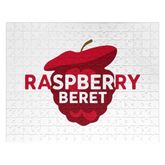 Cute Raspberry Beret Jigsaw Puzzles