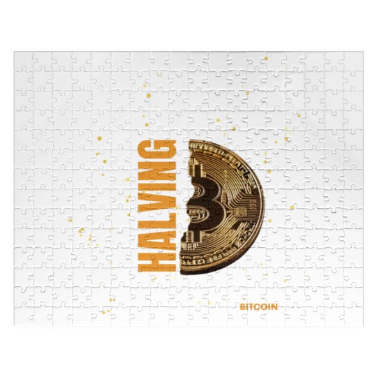 Bitcoin Halving 2024, $70K Memorial Jigsaw Puzzles