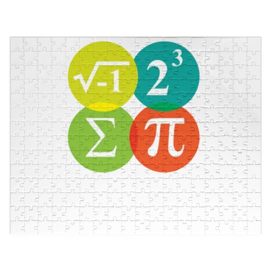 I Ate Some Pie and It Was Delicious Math Pun Pi Jigsaw Puzzles