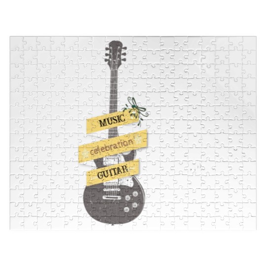 Celebrate Diversity | Funny Guitar Musician Jigsaw Puzzles
