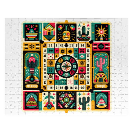Loteria: Mexico's Bingo Fiesta Jigsaw Puzzles