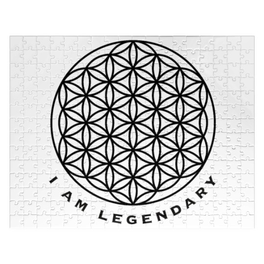 I Am Legendary Affirmation Apparel Jigsaw Puzzles