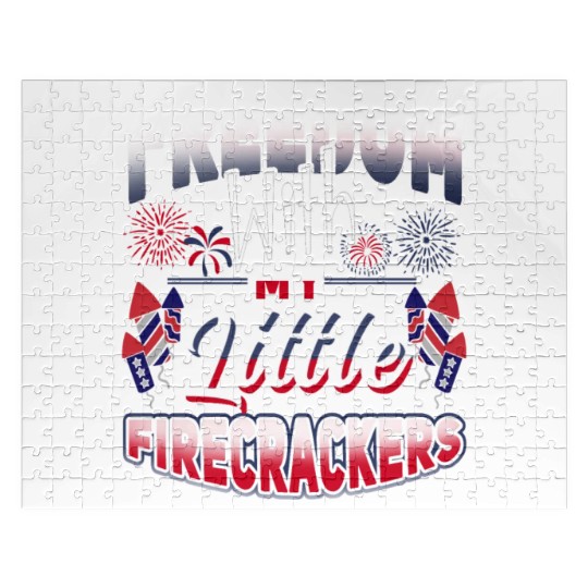 Freedom Firecrackers Patriotic Teacher Jigsaw Puzzles