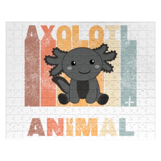 Axolotl Is My Spirit Animal - Sweet Axolotl Jigsaw Puzzles