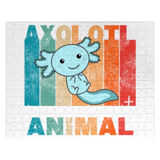 Axolotl Is My Spirit Animal - Sweet Axolotl Jigsaw Puzzles