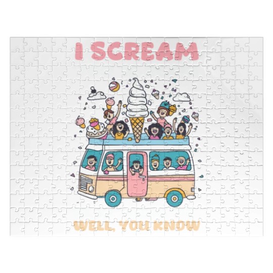 Ice Cream Lover We All Scream for… Well, You Know Jigsaw Puzzles