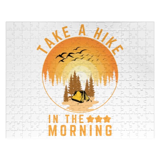 Take A Hike Outdoor Hiking Nature Jigsaw Puzzles