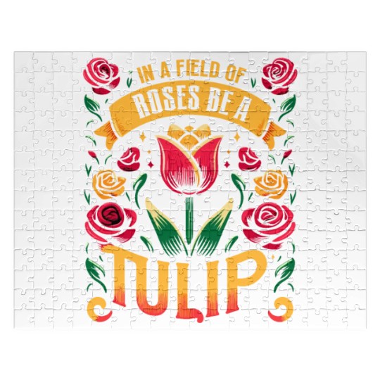 Tulips Tulip Flower Yes I Talk To Tulips Jigsaw Puzzles