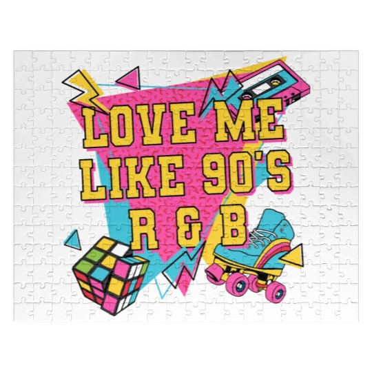 Love Like 90s R N B Retro Music Vintage Songs 1990 Jigsaw Puzzles