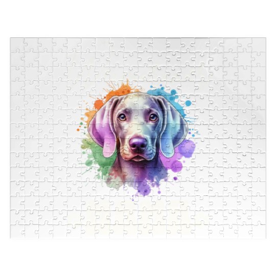 Weimaraner Mama Jigsaw Puzzles