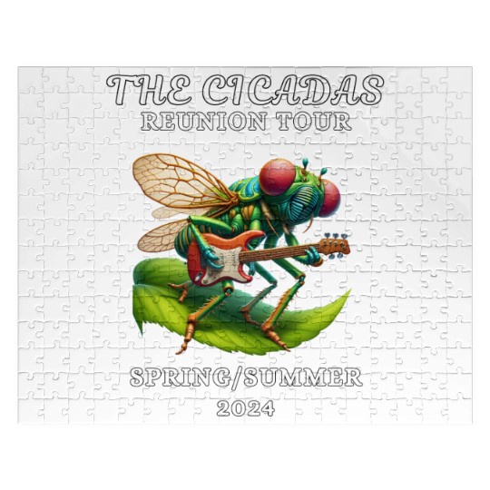 Cicadas Reunion Tour Spring Summer 2024 Jigsaw Puzzles