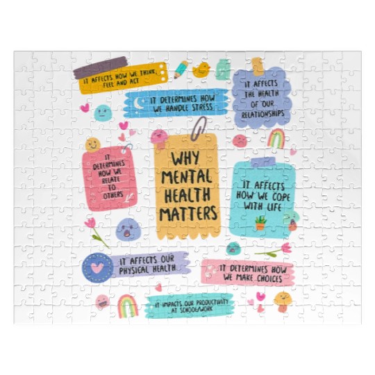 Mental Health Matters Human Brain Illness Jigsaw Puzzles