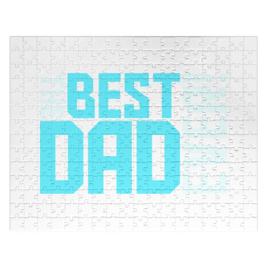 The Best Dad Ever Coolest Daddy in the World Love Jigsaw Puzzles