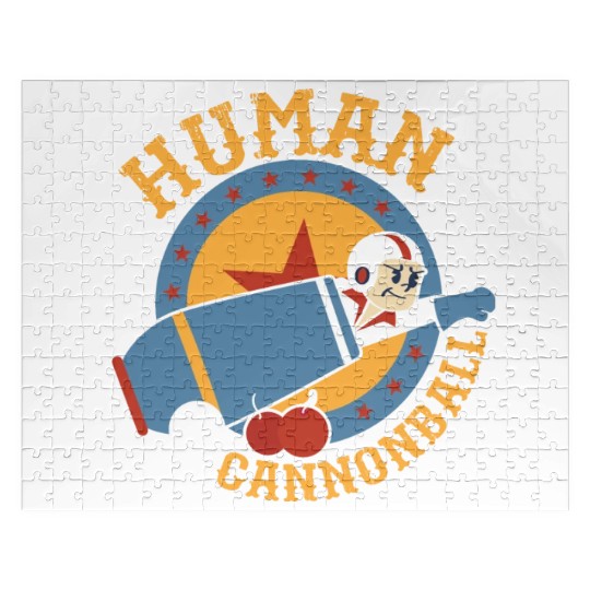 Human Cannonball Theme Party Circus Costume Jigsaw Puzzles