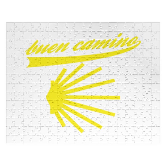 Way of St. James shell pilgrims buen camino Jigsaw Puzzles