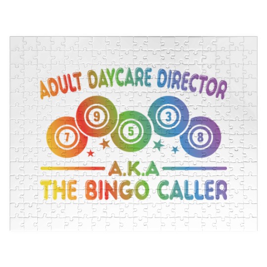 Adult Day Care Director Aka Bingo Caller Jigsaw Puzzles