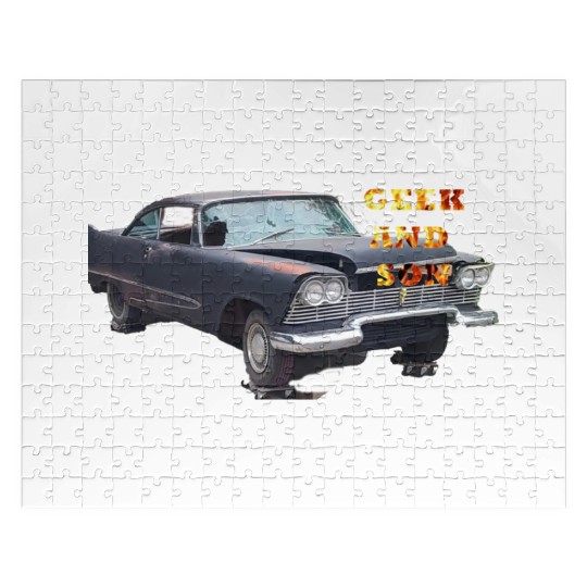 christine geek and son Jigsaw Puzzles