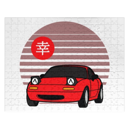 Kawaii JDM MX5 NA Graphic Jigsaw Puzzles