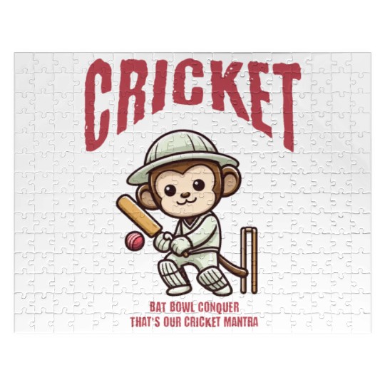 Cricket Monkey Jigsaw Puzzles