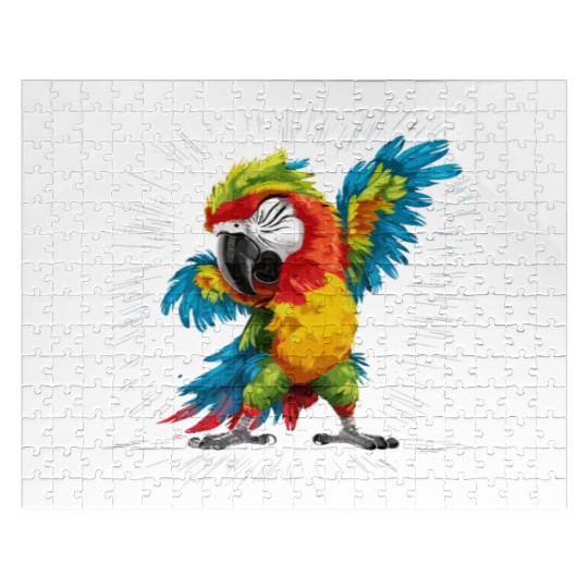 Macaw Parrot for a Bird Lover Animal Lover Jigsaw Puzzles