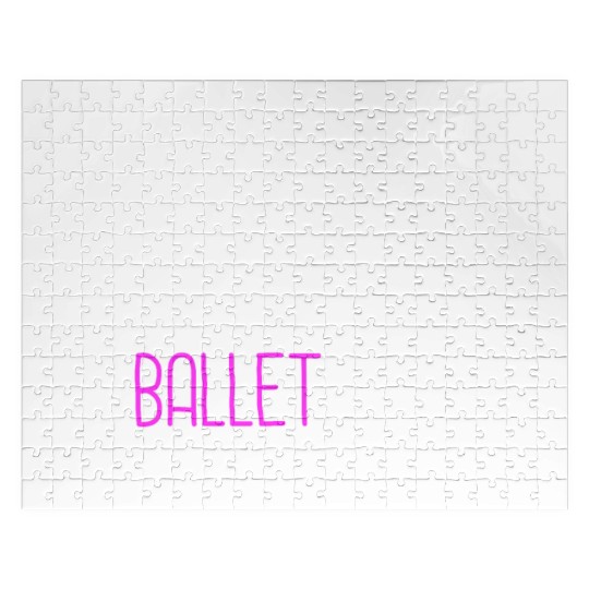 Elegant Ballet Dancer Graceful Moves Jigsaw Puzzles