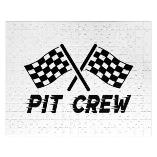 Pit Crew Costume For Race Car Parties Jigsaw Puzzles