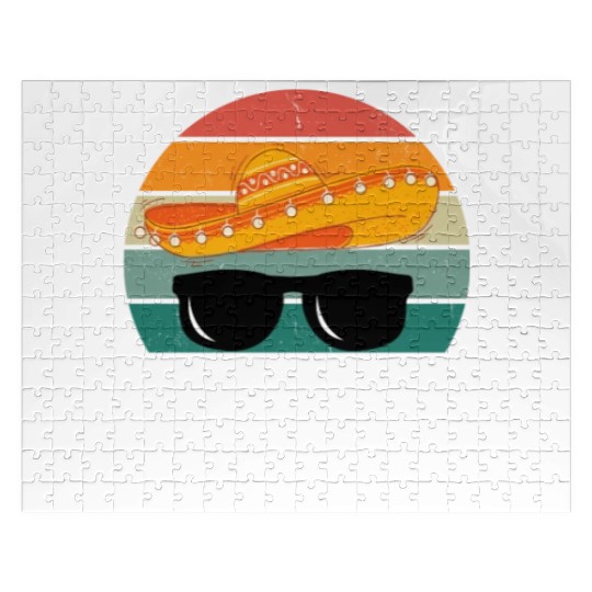 Nacho Average Dad Mexican Daddy Father's Day Jigsaw Puzzles
