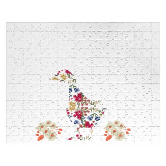 Duck Whisperer Flower Farming Farm Animal Farmer Jigsaw Puzzles