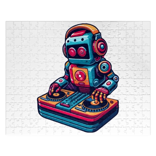 Robot DJ: Beats of the Future Jigsaw Puzzles