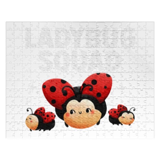 Cute Ladybug Squad Art Insect Ladybug Lover Jigsaw Puzzles