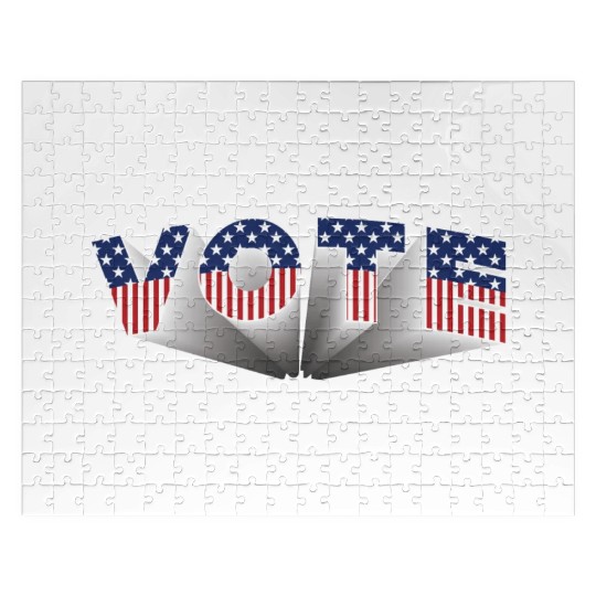 Vote - Stars and Stripes Jigsaw Puzzles