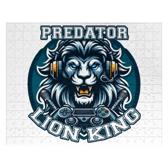 LION KING PREDATOR Jigsaw Puzzles