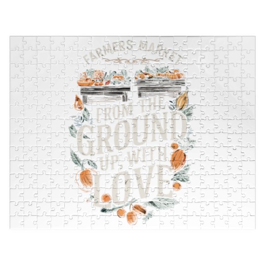 Farmers Market Farmer Agriculture Farming Food Jigsaw Puzzles