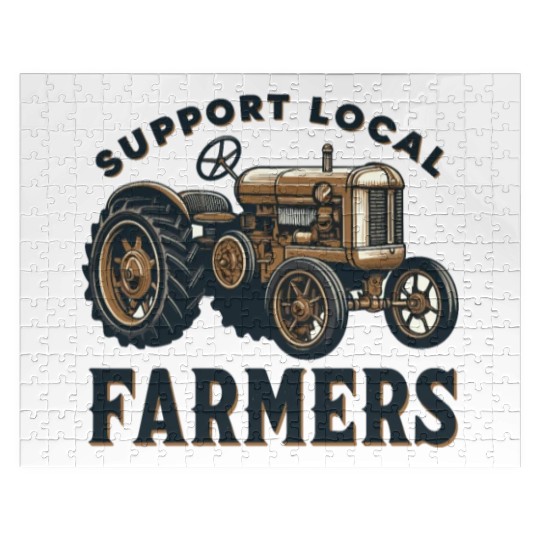 Farmers Market Farmer Agriculture Farming Food Jigsaw Puzzles