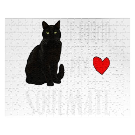 I Found My Soulmate Bombay Cat Lover Best Friend Jigsaw Puzzles