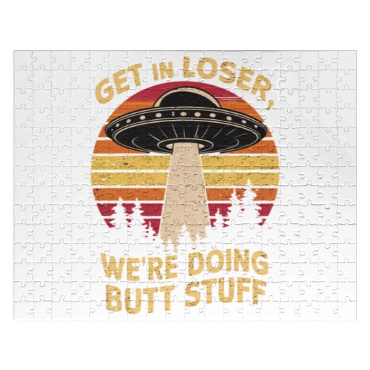 Get In Loser Space Adventure Await Jigsaw Puzzles