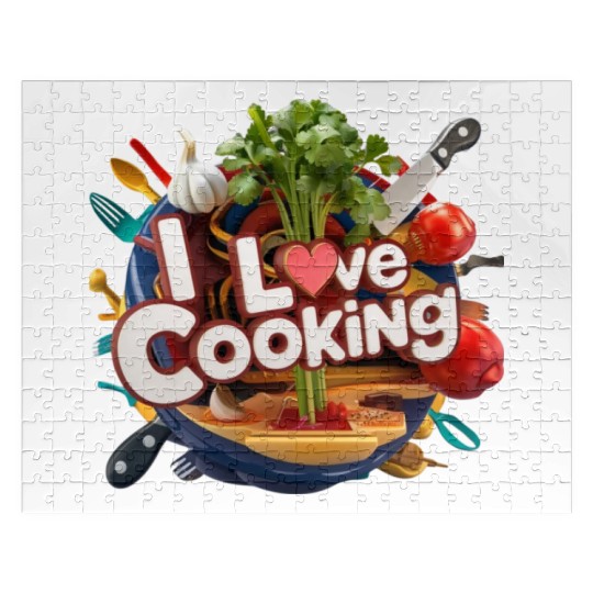 I love cooking beautiful and affordable Jigsaw Puzzles