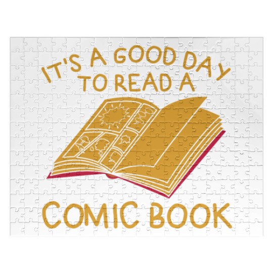 It's a Good Day to Read a Comic Book Jigsaw Puzzles