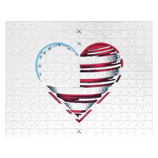 memorial day Always in Our Hearts Jigsaw Puzzles