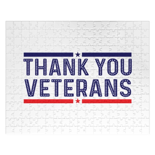 THANK YOU VETERANS Jigsaw Puzzles
