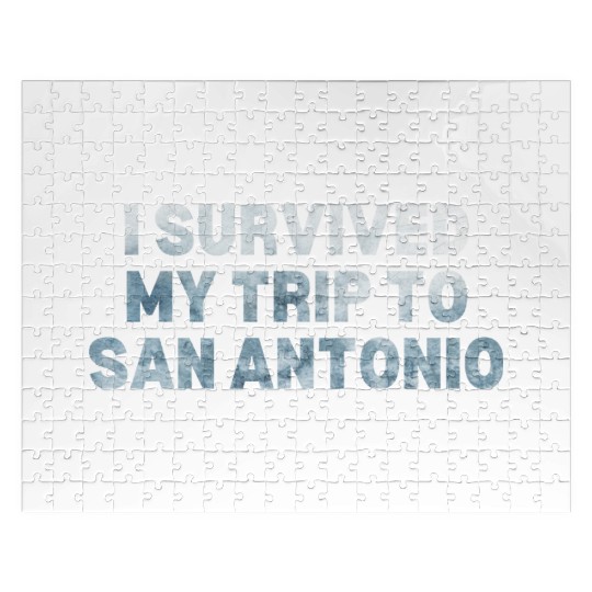 My Trip Traveler Vacation San Antonio Jigsaw Puzzles