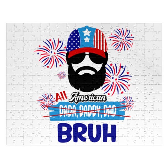 Mens Novelty fun U.S. for All American Dada Daddy Jigsaw Puzzles