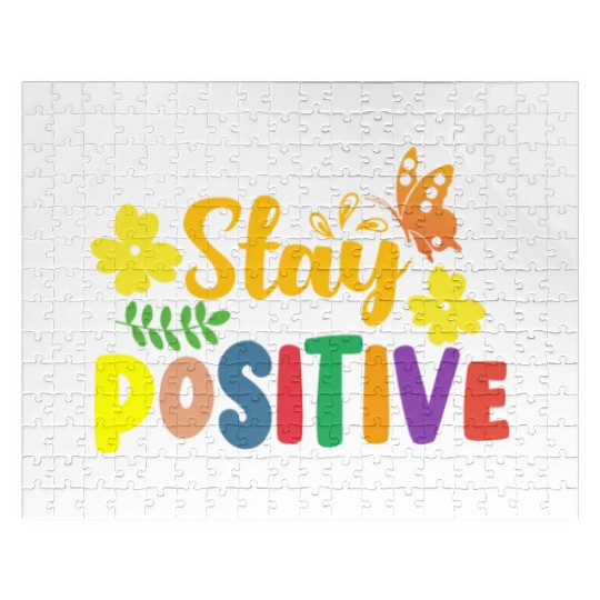 Stay Positive with Sunshine and Butterflies Jigsaw Puzzles